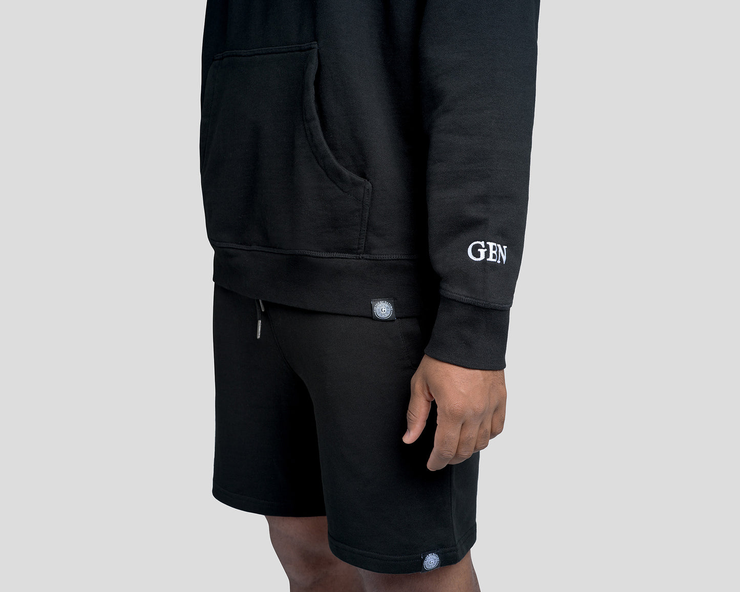 Gifted By Nature Logo Hoodie - Black