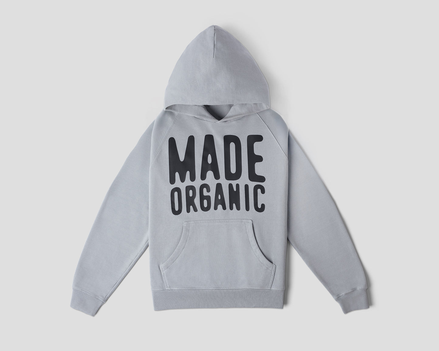 Made Organic French Terry Hoodie - Grey