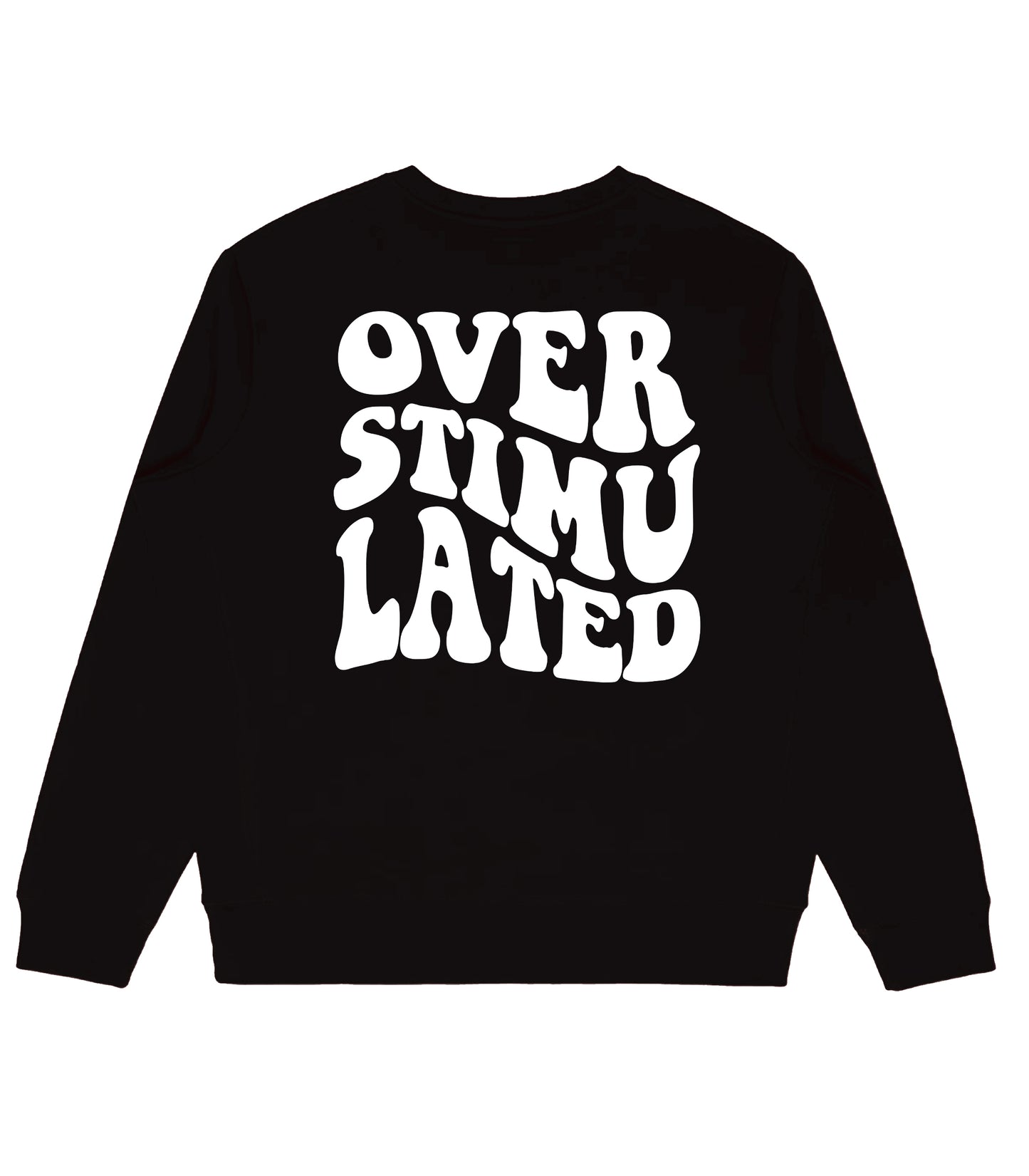 Overstimulated Crewneck - Black