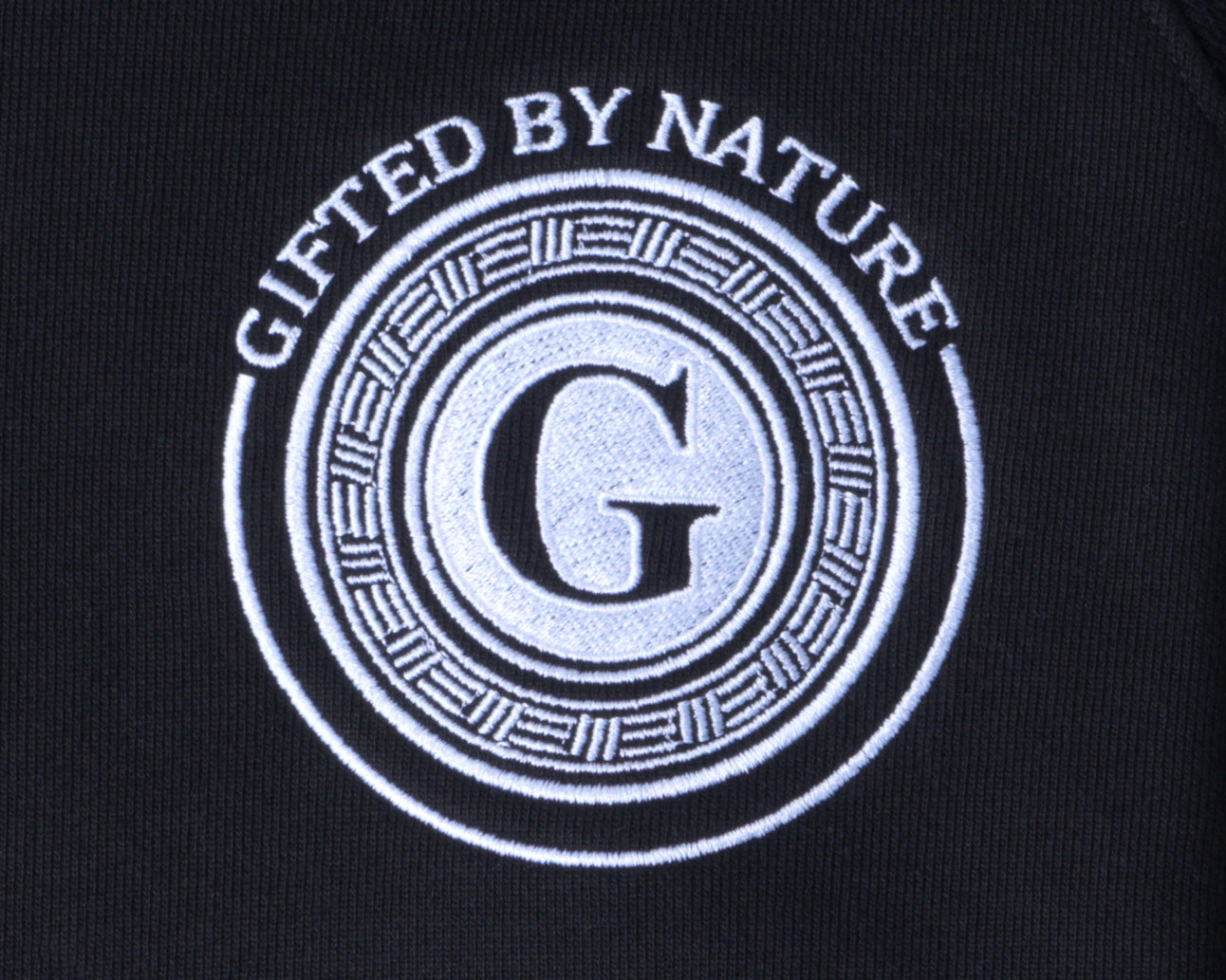 Gifted By Nature Logo Hoodie - Black