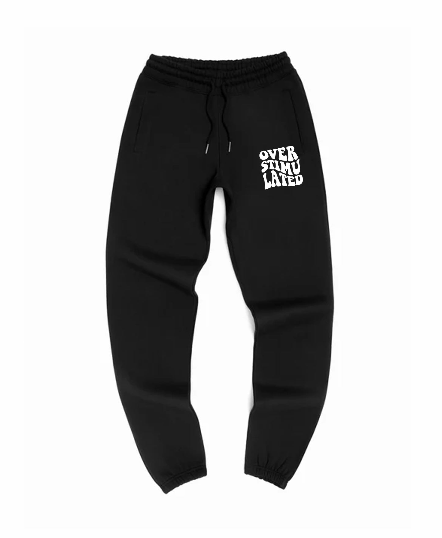Overstimulated Sweatpants - Black