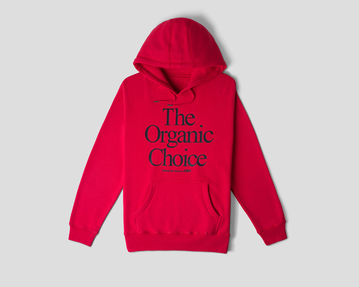 The Organic Choice Hoodie - Red