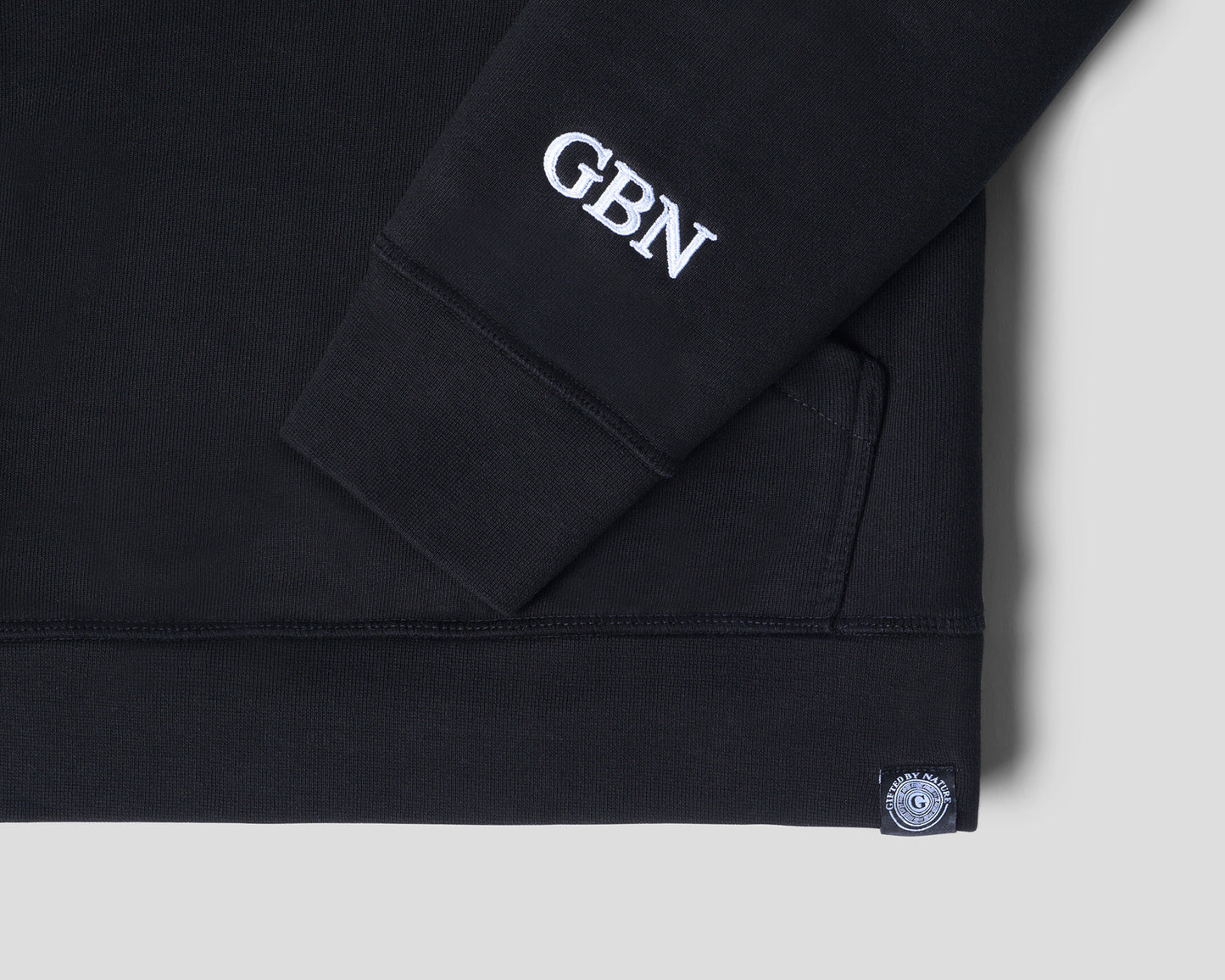 Gifted By Nature Logo Hoodie - Black