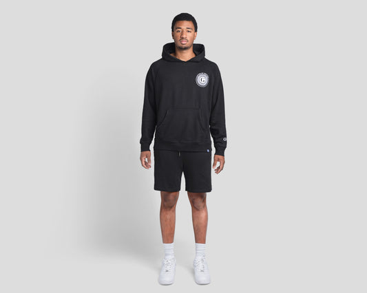 Gifted By Nature Logo Hoodie - Black