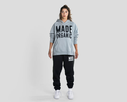 Made Organic French Terry Hoodie - Grey