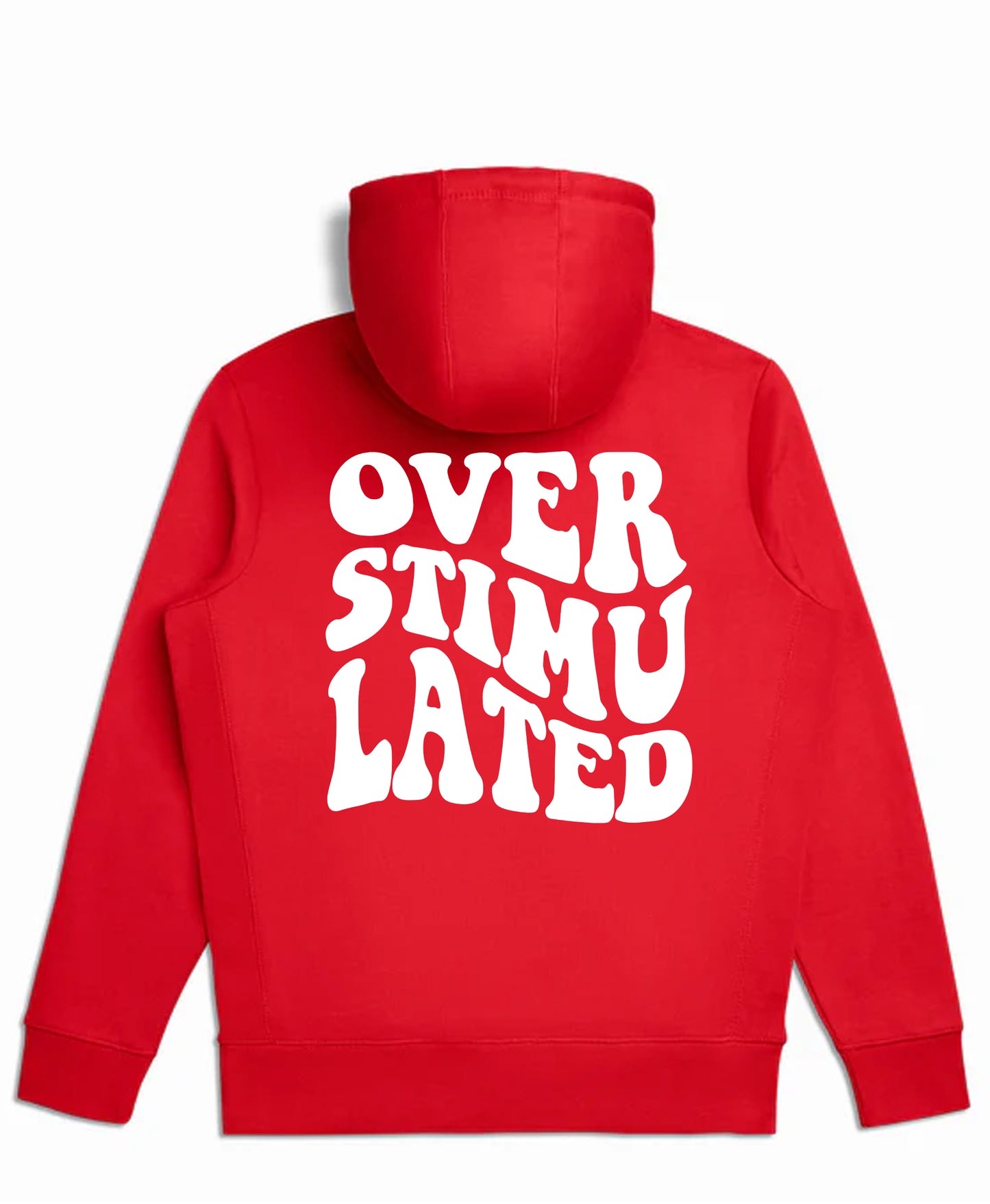 Overstimulated Hoodie - Red