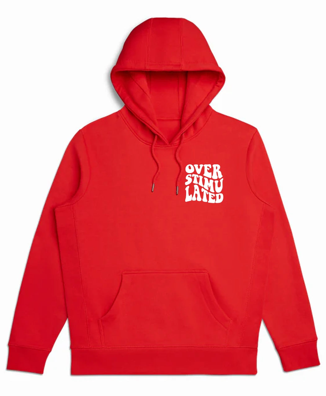 Overstimulated Hoodie - Red