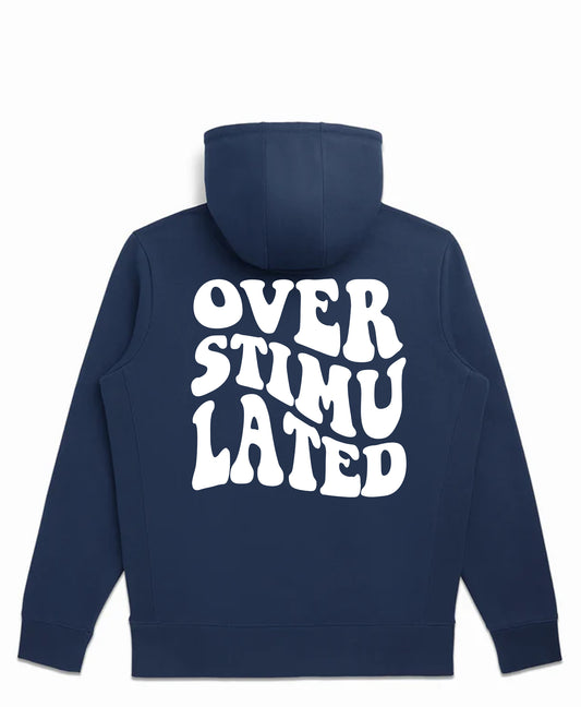 Overstimulated Hoodie - Navy