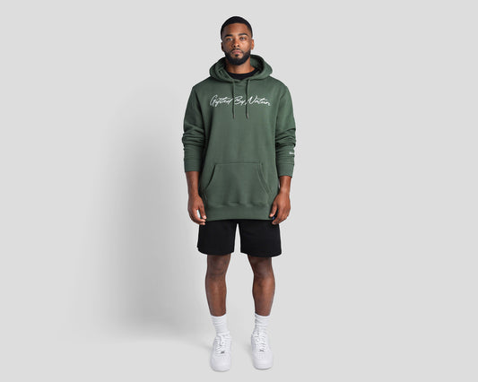 Signature Script Hoodie - Ivy